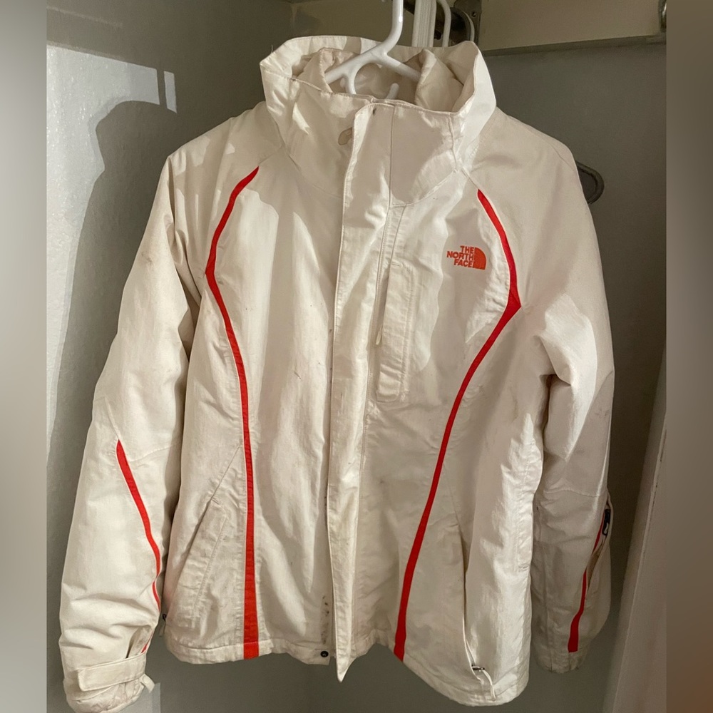 North face women’s large double layer insulated jacket